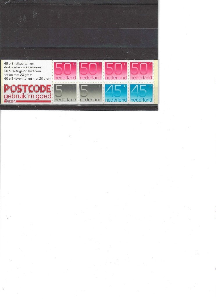 PB 25 A Cijfer. Postfris, Postzegels en Munten, Ophalen of Verzenden, Na 1940, Postfris