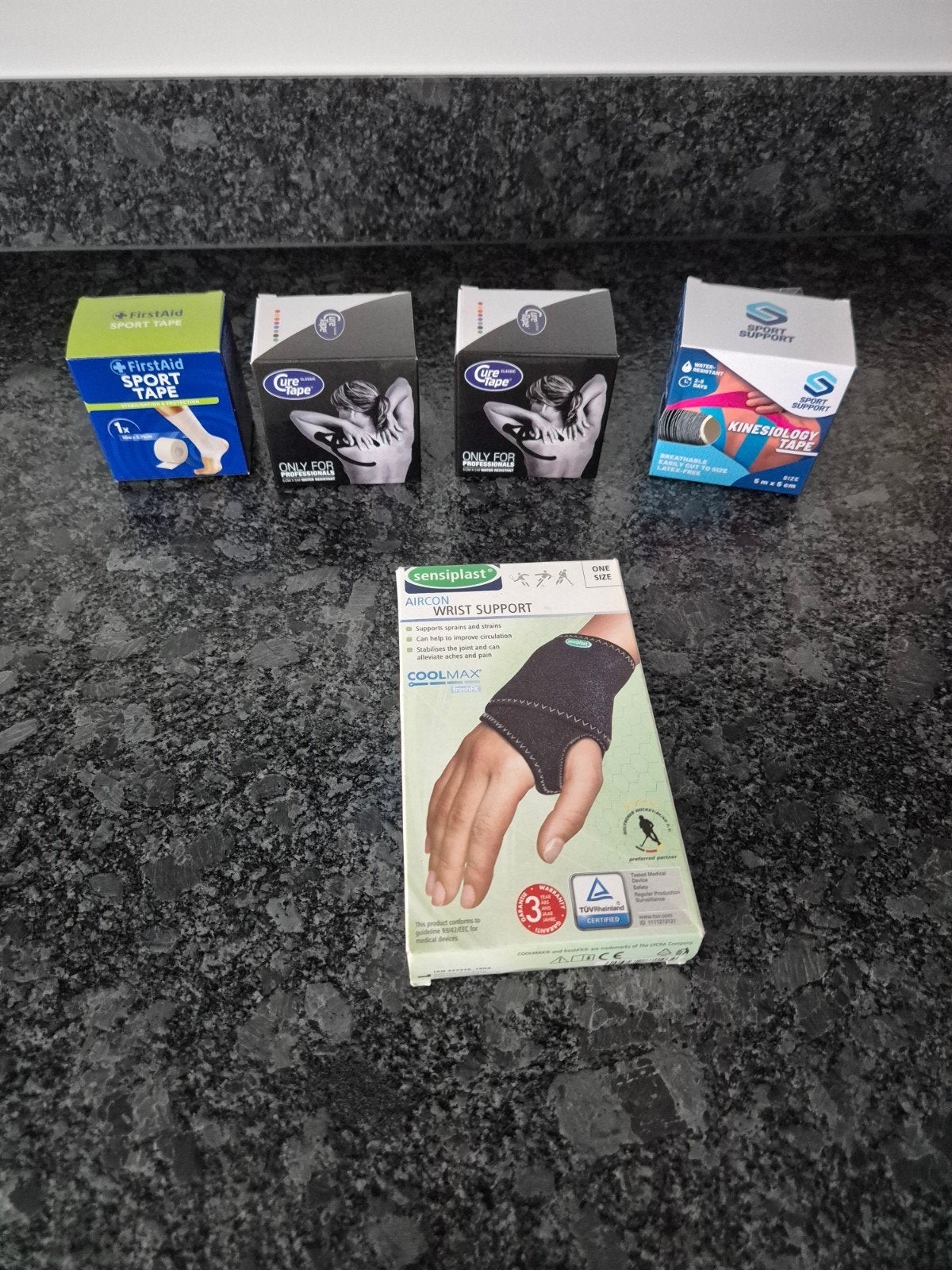 Sporttape en polsband, Ophalen of Verzenden