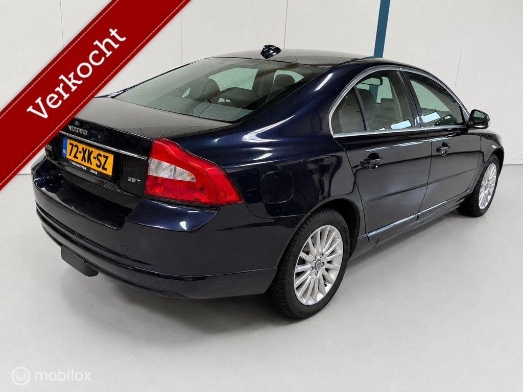 Volvo S80 2.5 T Momentum NL-AUTO / LEER, Auto's, 1514 kg, Blauw, 2521 cc, Sedan