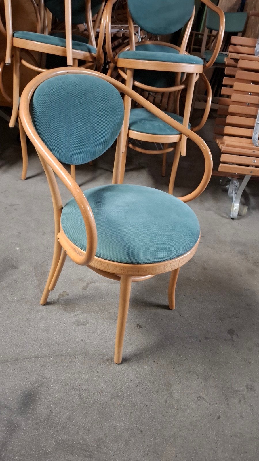 12 thonet boogstoel bentwood hout bistro horeca ZGAN fameg, Huis en Inrichting, Stoelen, Ophalen of Verzenden, Zo goed als nieuw