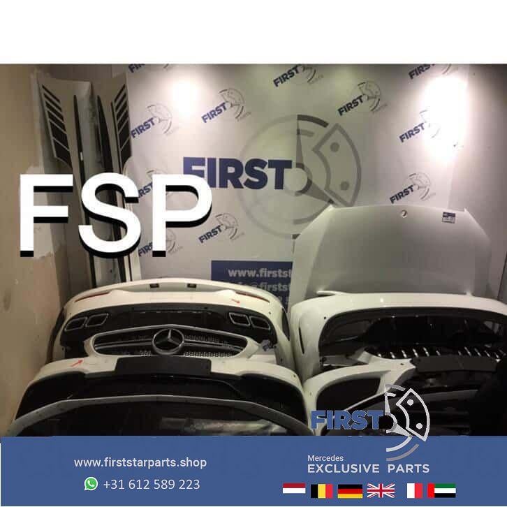 C205 C63 AMG Pakket bumpers Bodykit origineel W205 Coupé wit, Gebruikt, -, Ophalen of Verzenden, Bumper
