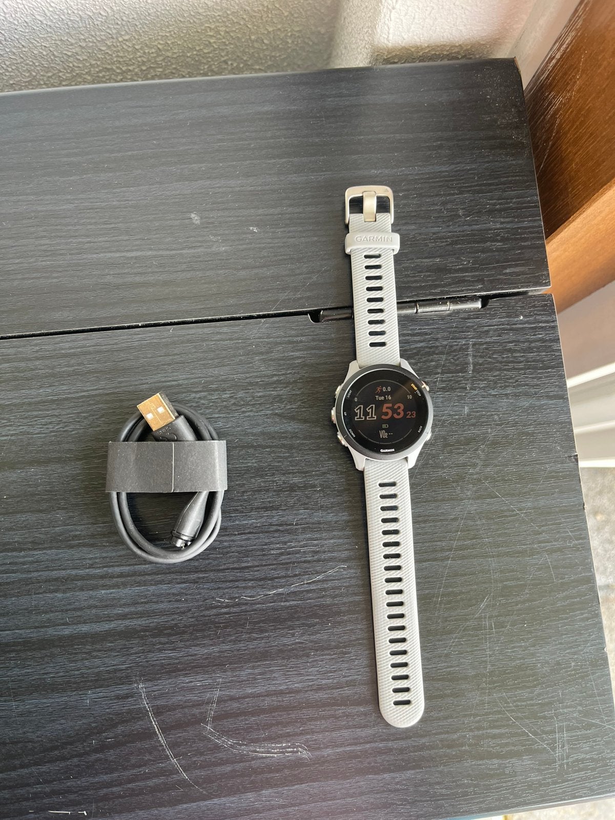Garmin forerunner 255s hardloop horloge, Hartslag, Zwart, Ophalen of Verzenden, Zo goed als nieuw