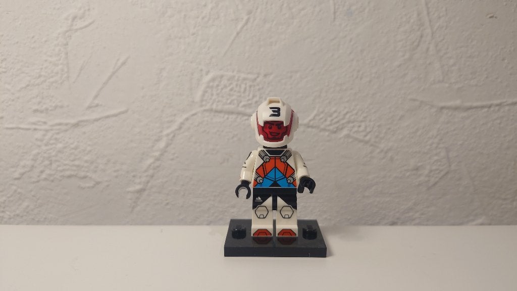 Lego Collectible Minifigure Series 27 Jetpack Racer, Lego, Ophalen of Verzenden, Zo goed als nieuw, Minifiguren serie