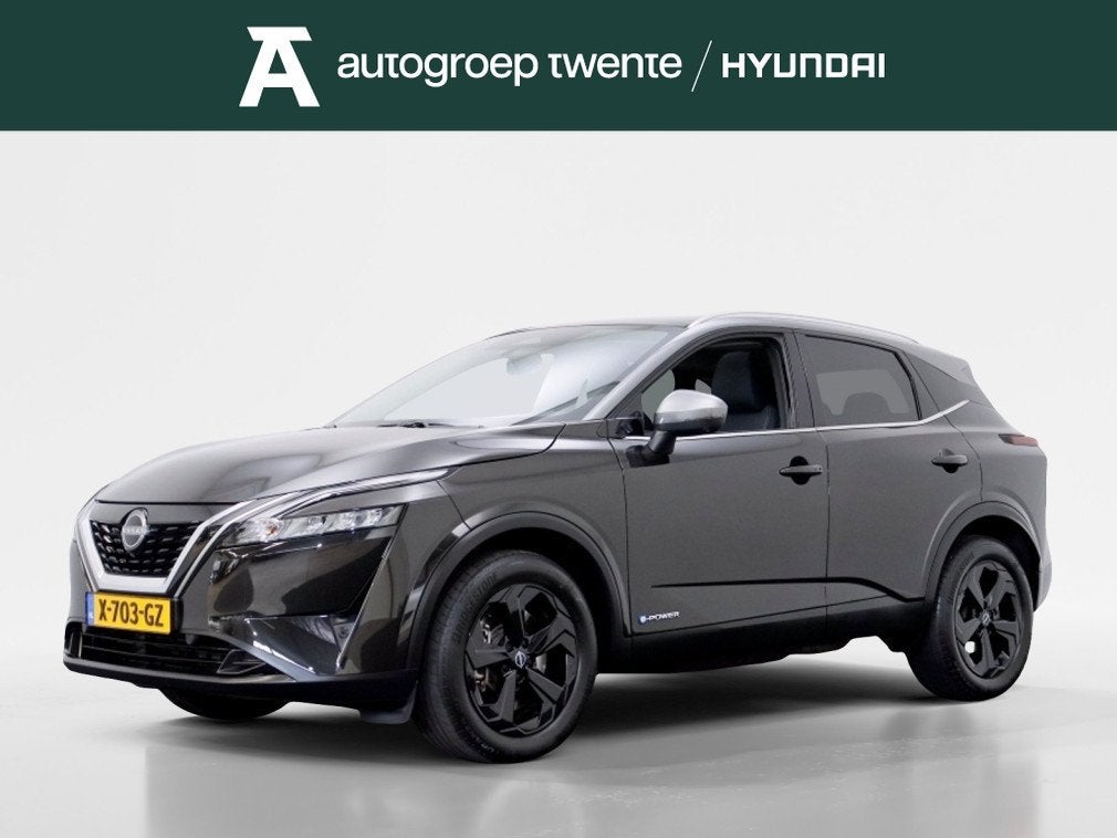 Nissan QASHQAI 1.5 ePower Black Edition | Pano | 360 camera, Auto's, Nissan, Automaat, Gebruikt, 190 pk, Zwart