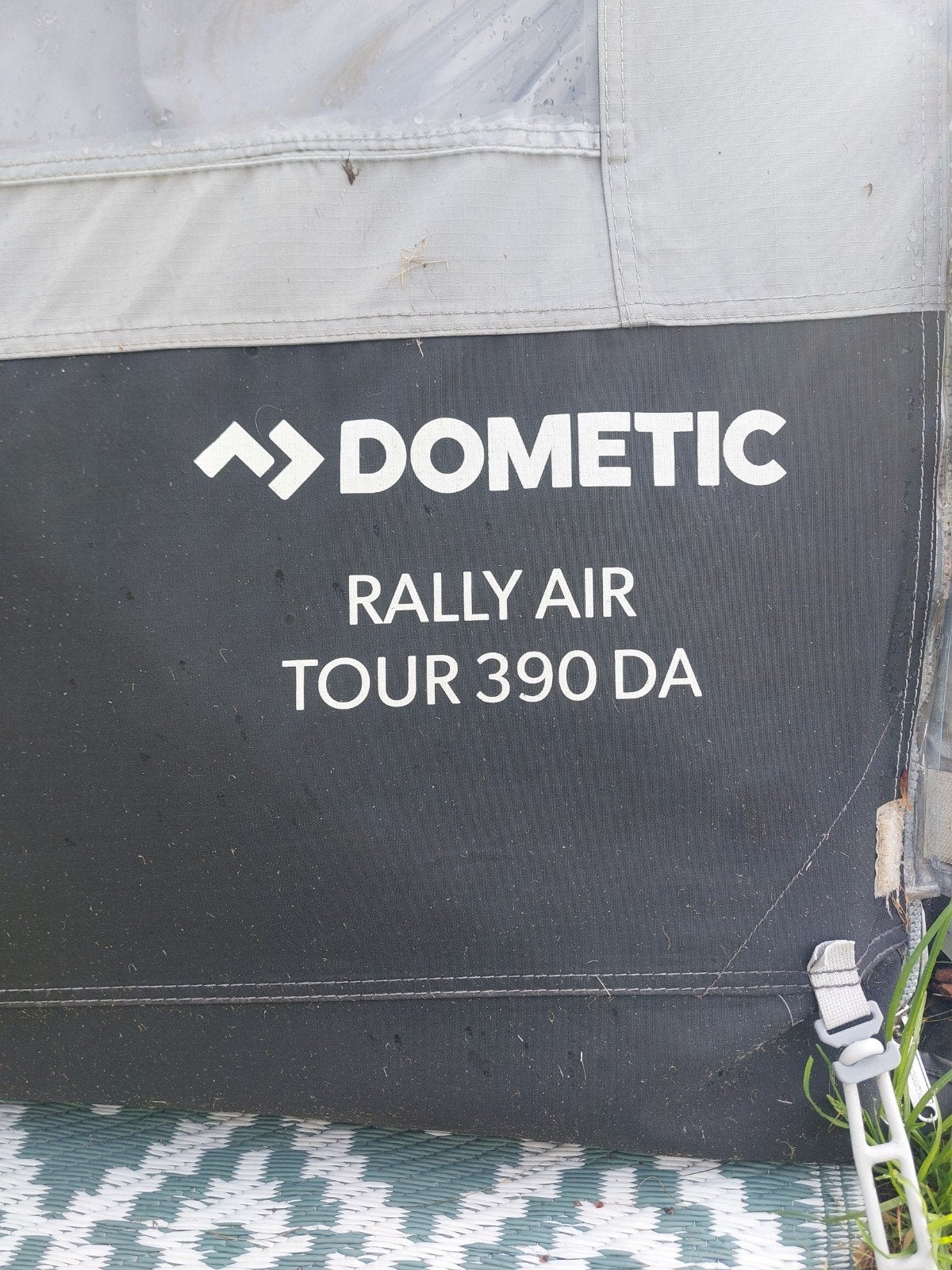 opblaasbare voortent Dometic rail tour 390 DA, Caravans en Kamperen, Ophalen, Zo goed als nieuw