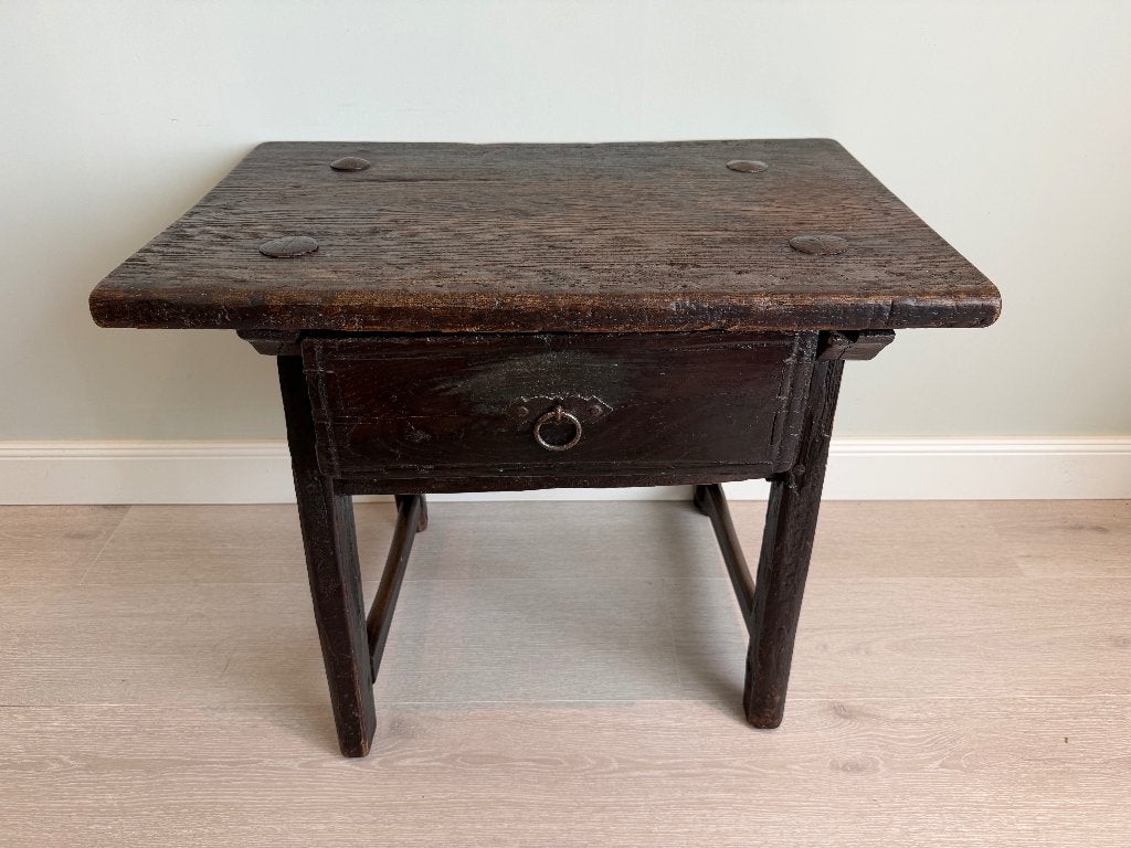 Oude Spaanse betaaltafel / werktafel, Antiek en Kunst, Ophalen