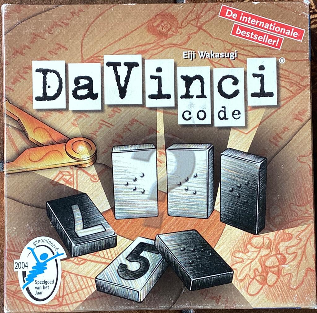 DaVinci Code – logisch denkspel, Hobby en Vrije tijd, Gezelschapsspellen | Bordspellen, Zo goed als nieuw, Ophalen of Verzenden