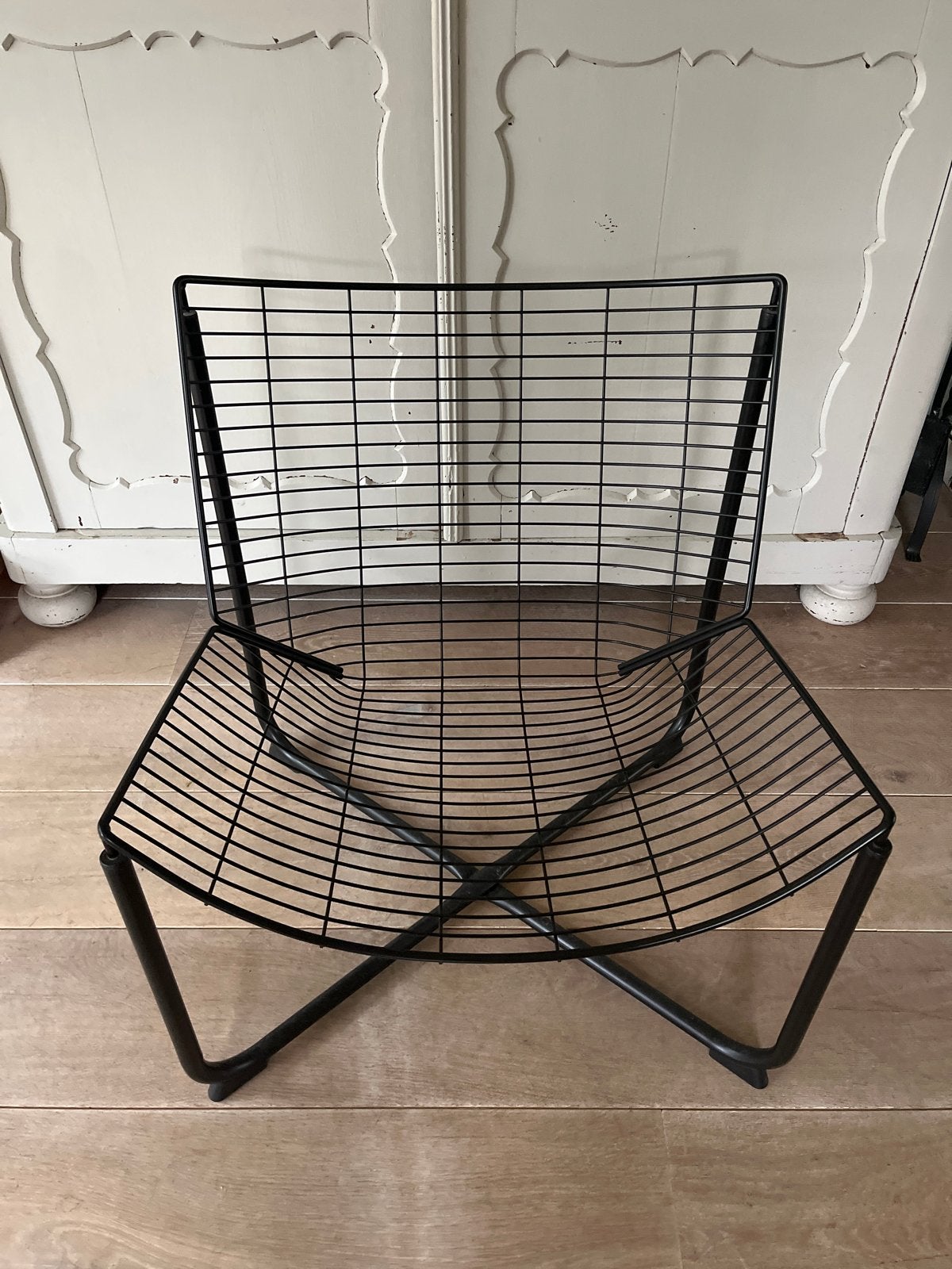 Niels Gammelgaard fauteuil voor IKEA - Järpen stoel, Huis en Inrichting, Stoelen, Ophalen, Gebruikt, Zwart, Metaal