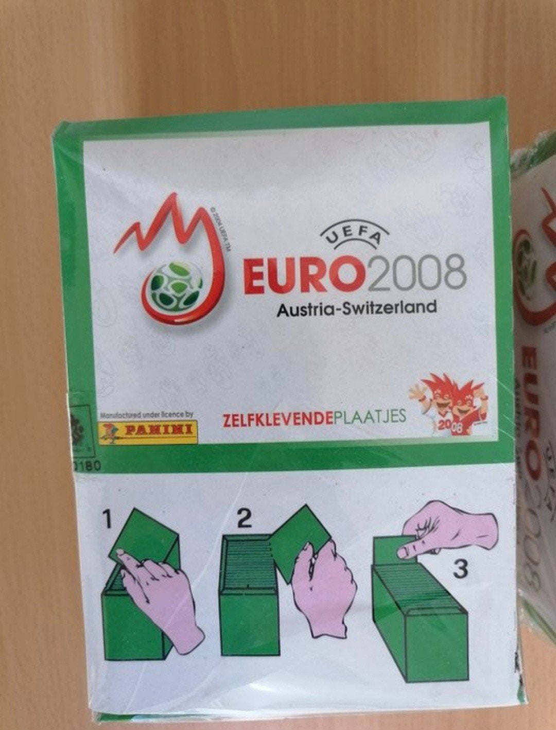 Panini UEFA EURO 2008 Austria-Switserland Sealed Box, Verzenden, Nieuw, Meerdere stickers