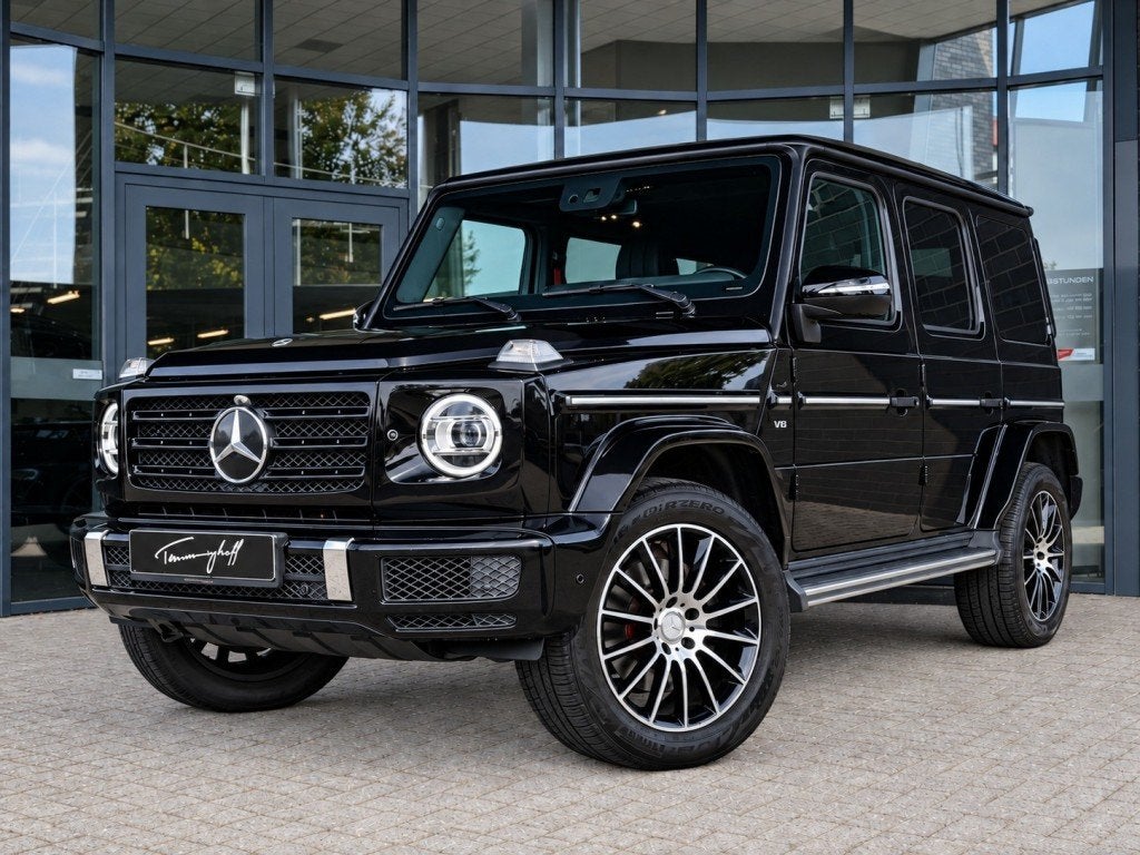 Mercedes-benz G-KLASSE 500 - AMG LINE - NIEUW MOD. - BURMEST, Automaat, Gebruikt, G-Klasse, Zwart