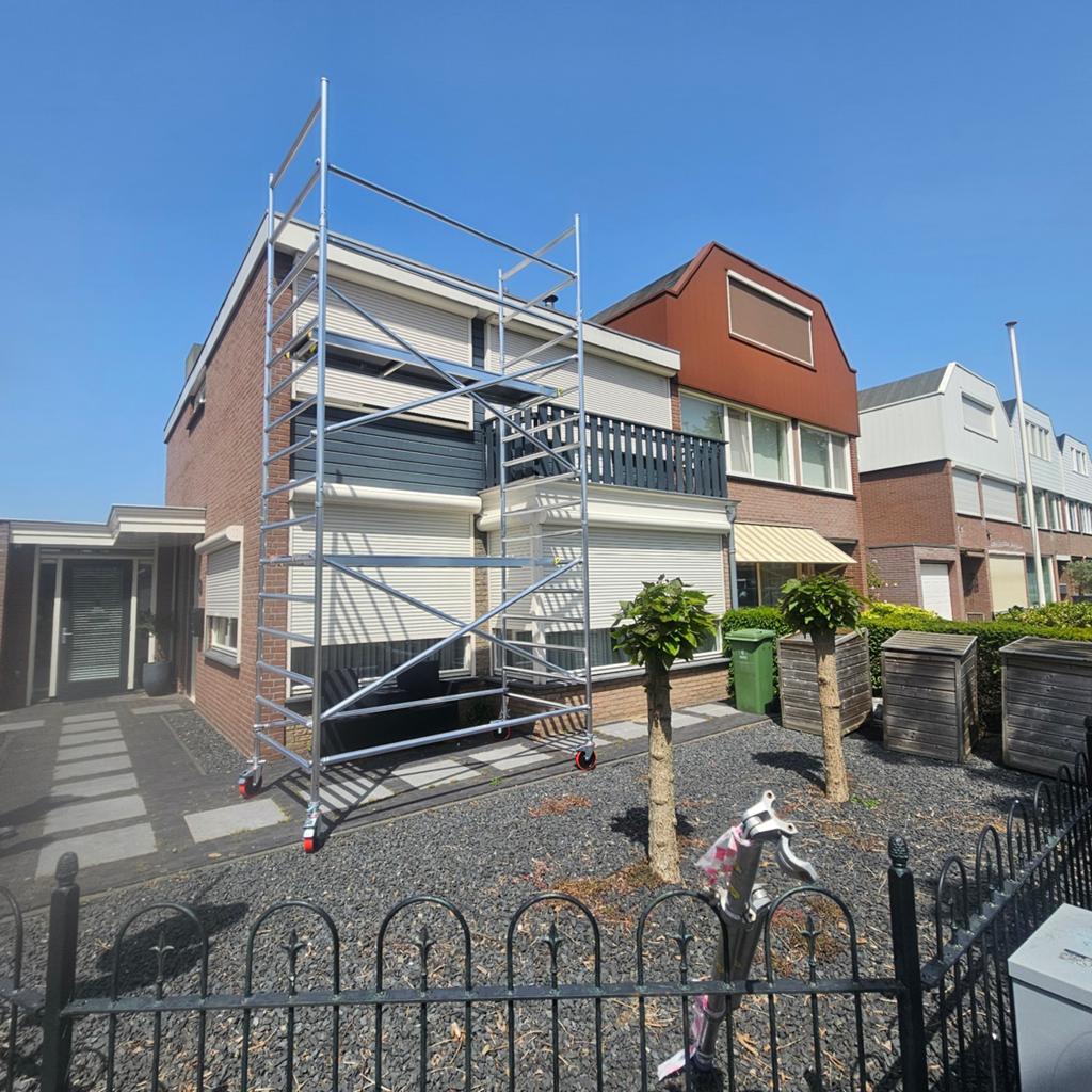 !NIEUWE! Stevige rolsteiger 6.2m Euroscaffold, Doe-het-zelf en Verbouw, Steigers, Ophalen, Nieuw, Rolsteiger of Kamersteiger, 5 meter of hoger