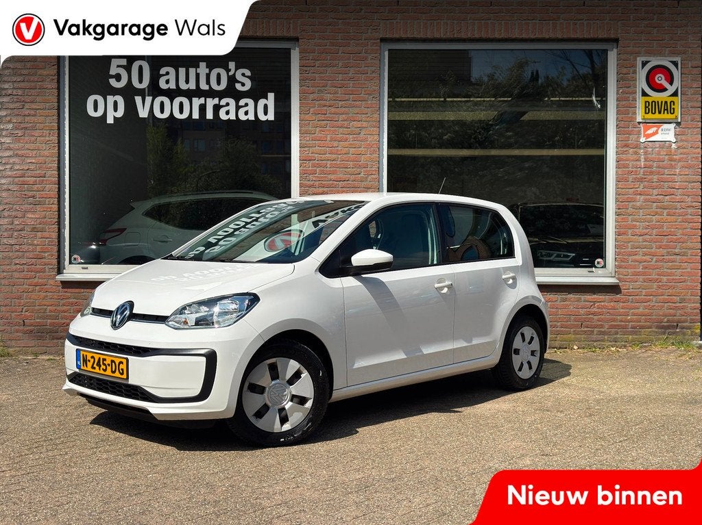 Volkswagen Up! 1.0 BMT high up! | Airco | Cruise | Parkeerse, Auto's, Volkswagen, Voorwielaandrijving, Stof, Gebruikt, Bedrijf