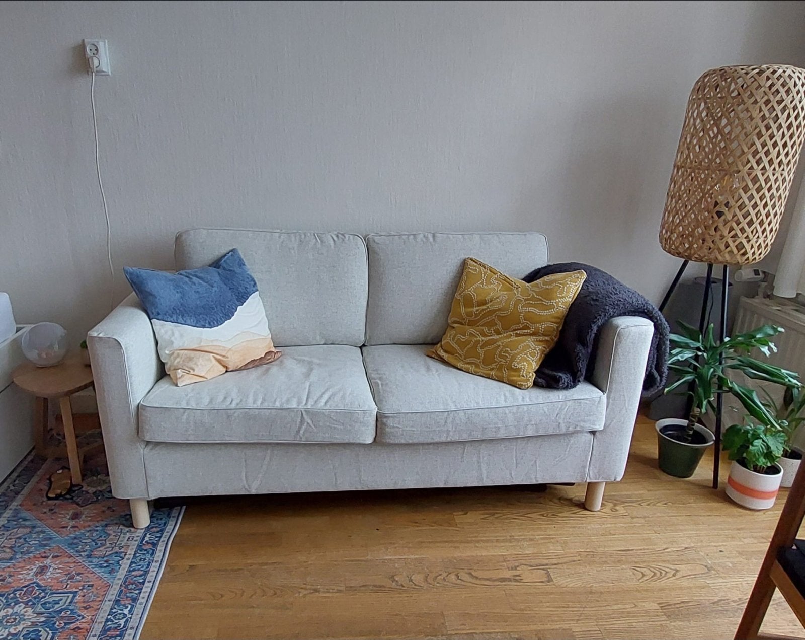 Tweepersoons IKEA PÄRUP bank, Ophalen, Gebruikt, 150 tot 200 cm, Tweepersoons