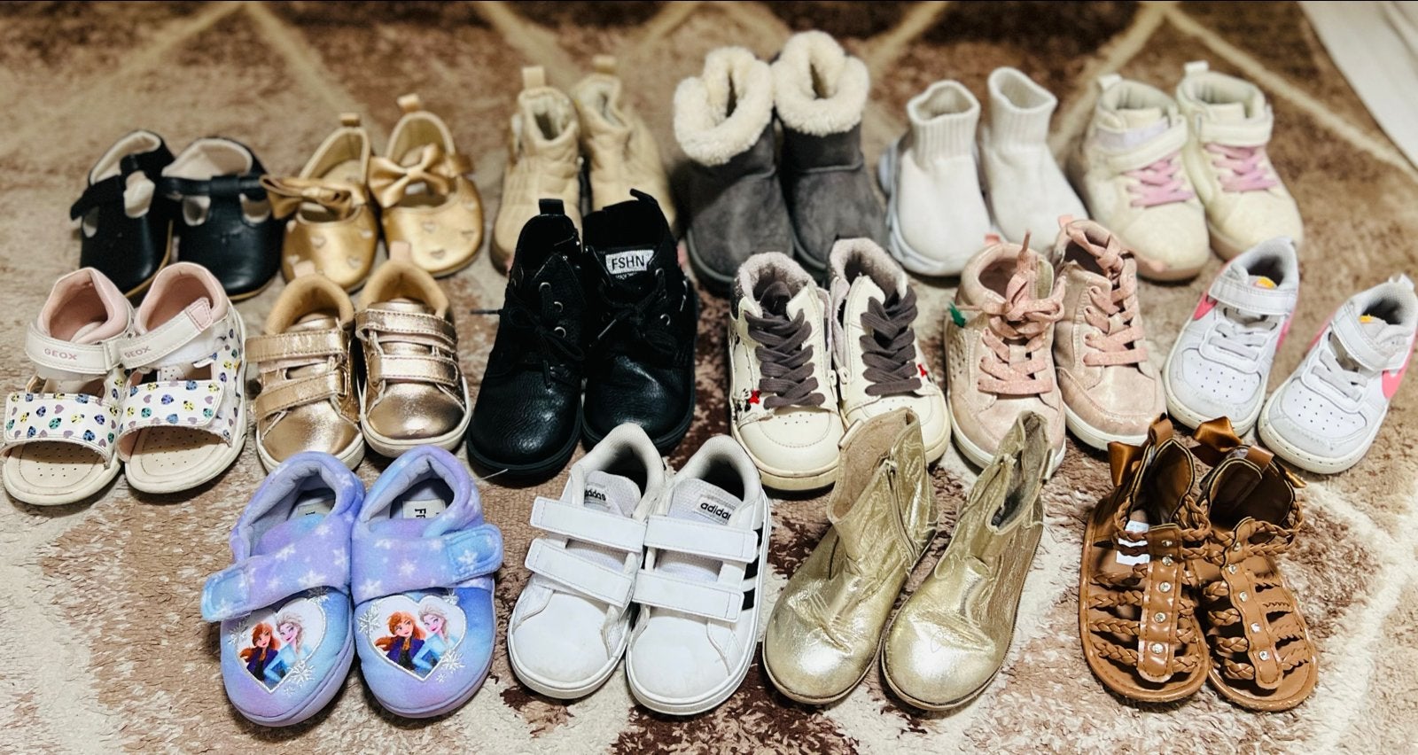 Grote partij diverse kinderschoenen en sandalen maat 19/ 22, Ophalen, Gebruikt, Jongen of Meisje, Overige typen