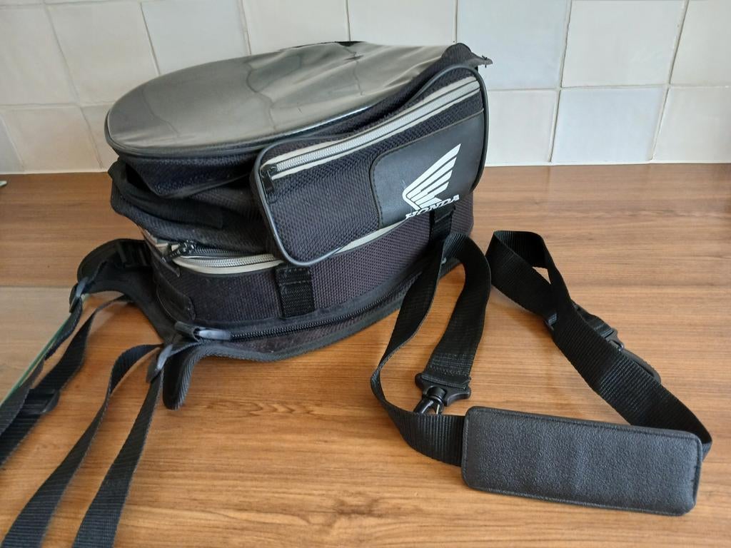 Honda Tanktas - deelbaar, Motoren, Accessoires | Koffers en Tassen, Ophalen of Verzenden, Gebruikt