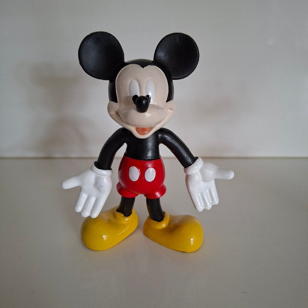 Disney figuren Micky en Donald, Verzamelen, Ophalen, Overige figuren, Zo goed als nieuw, Beeldje of Figuurtje