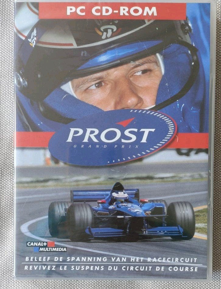 nieuw geseald Prost Grand Prix PC CD-ROM Racegame, Gebruikt, 1 speler, Racen en Vliegen, Ophalen of Verzenden
