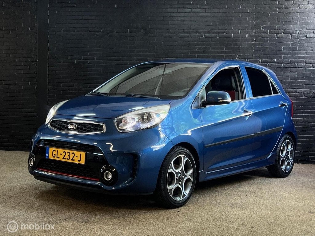 Kia Picanto 1.2 CVVT SportsLine, Auto's, Voorwielaandrijving, Euro 5, Automatische klimaatregeling, Gebruikt