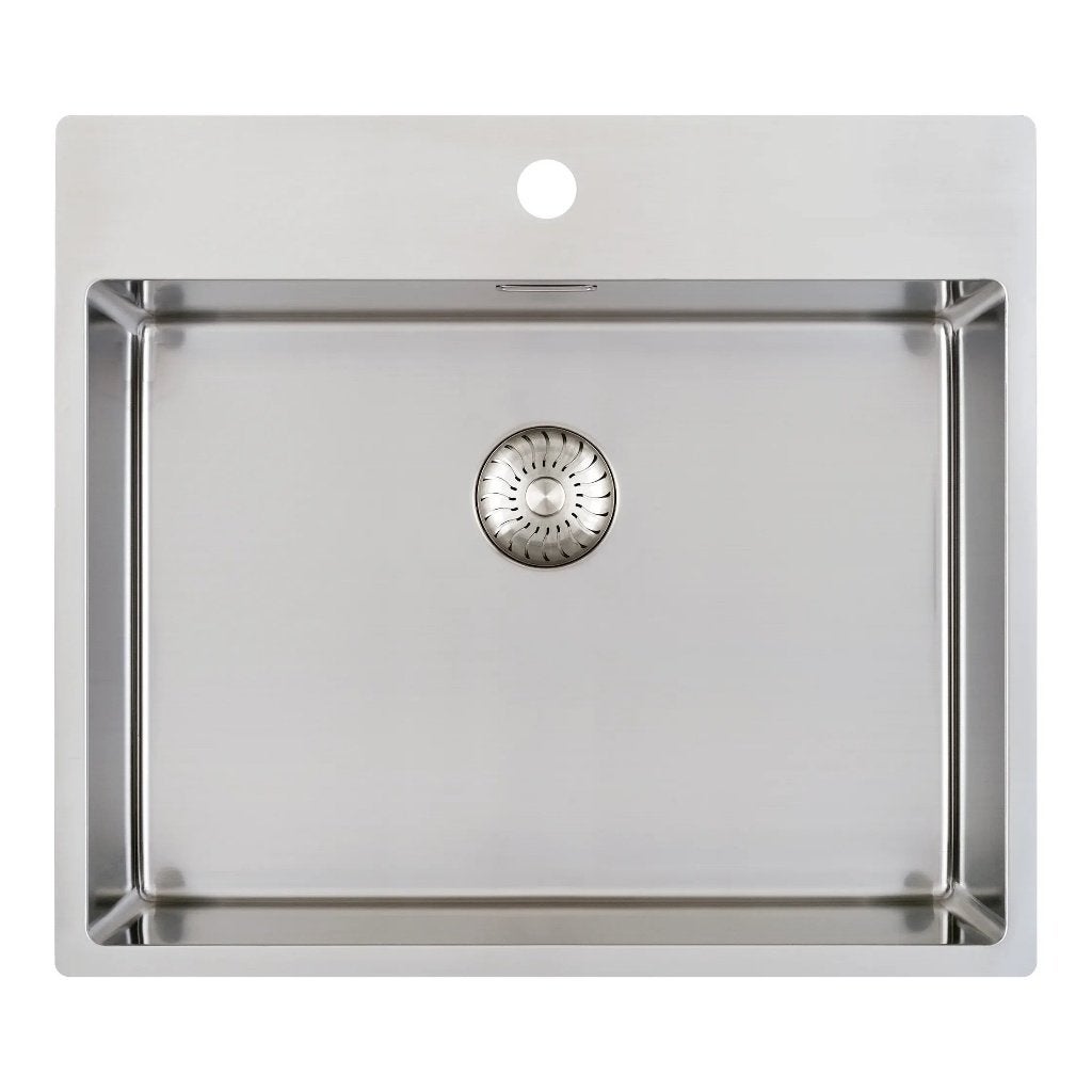 Nieuwe RVS Caressi CAPP55KR10 spoelbak 55x40cm, Ophalen, Overige typen, Nieuw, Overige materialen