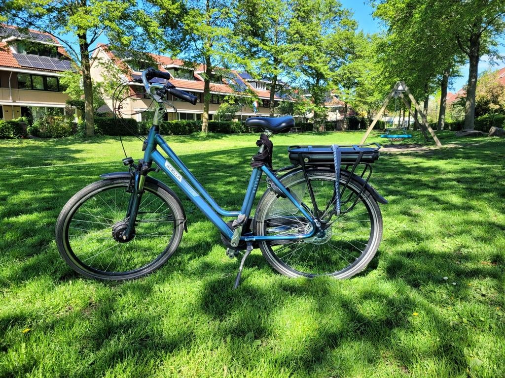 Stella Modena night blue 28 inch bouwjaar 2019, Fietsen en Brommers, Elektrische fietsen, Gebruikt, 51 tot 55 cm, 30 tot 50 km per accu
