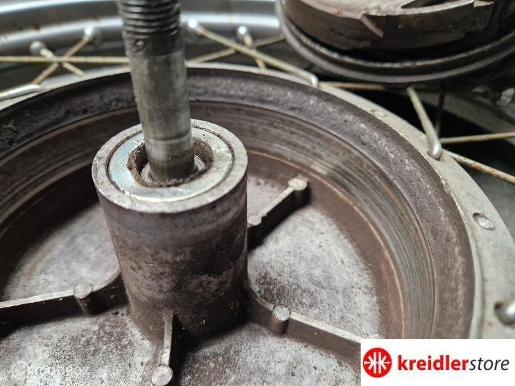 Kreidler Wielen set met grote 150 mm Campagnolo naven compl., Fietsen en Brommers, Brommeronderdelen | Kreidler, Gebruikt, Kreidler