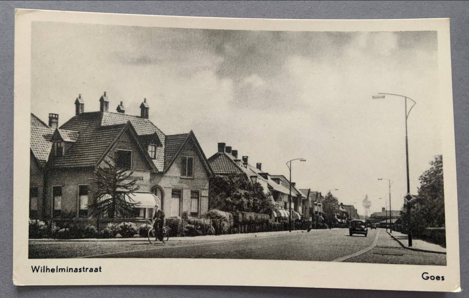 Wilhelminastraat Goes, Verzenden, 1940 tot 1960, Gelopen, Zeeland