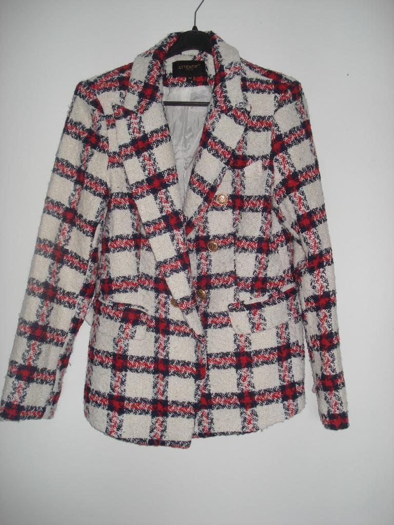 Dames jasje / colbert / blazer mt 42 Vrijwel nieuw, Ophalen of Verzenden, Zo goed als nieuw, Maat 42/44 (L)