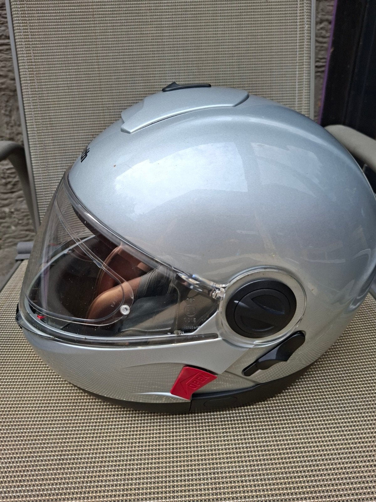 Schuberth C2 systeemhelm maat 58/59, Ophalen of Verzenden, Tweedehands, Systeemhelm, Overige merken