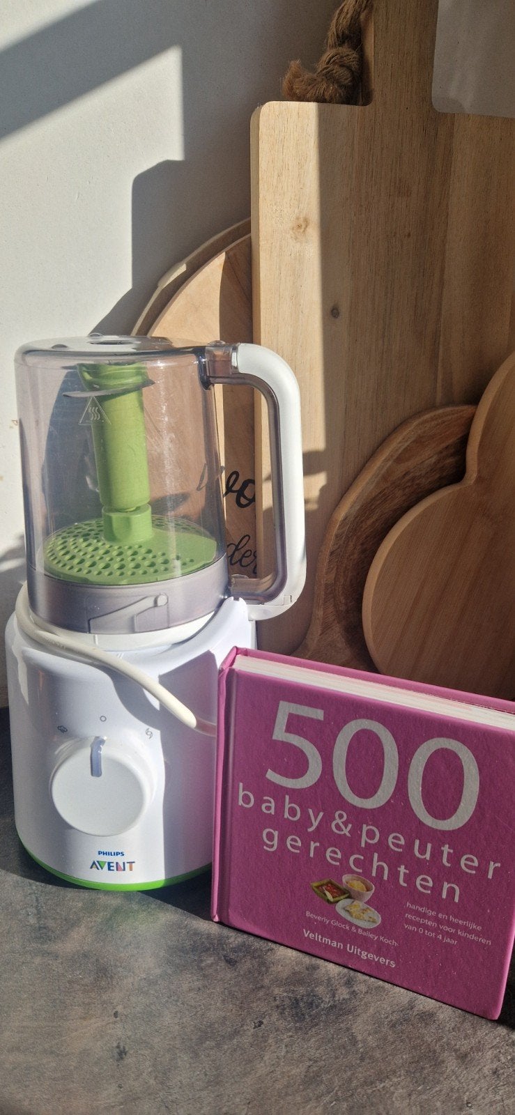 Philips Avent SCF870/20 Stoompan en Combinatiemixer, Stoomfunctie, Zo goed als nieuw, Babyvoedingmaker, Philips Avent
