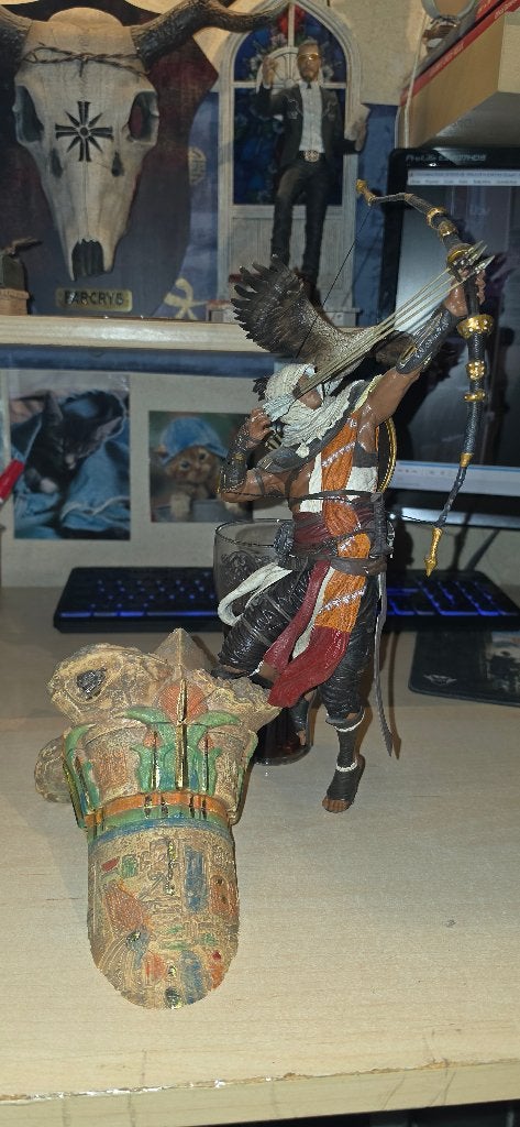 Assassins Assassin's Creed Origins Bayek Figure [afgebroken], Ophalen of Verzenden, Gebruikt, Overige typen