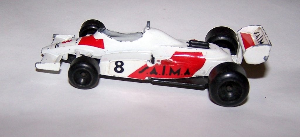 Vintage Polistil McLaren MP-4 F1 model. 1/65. Izgs., Ophalen of Verzenden, Gebruikt, Overige typen