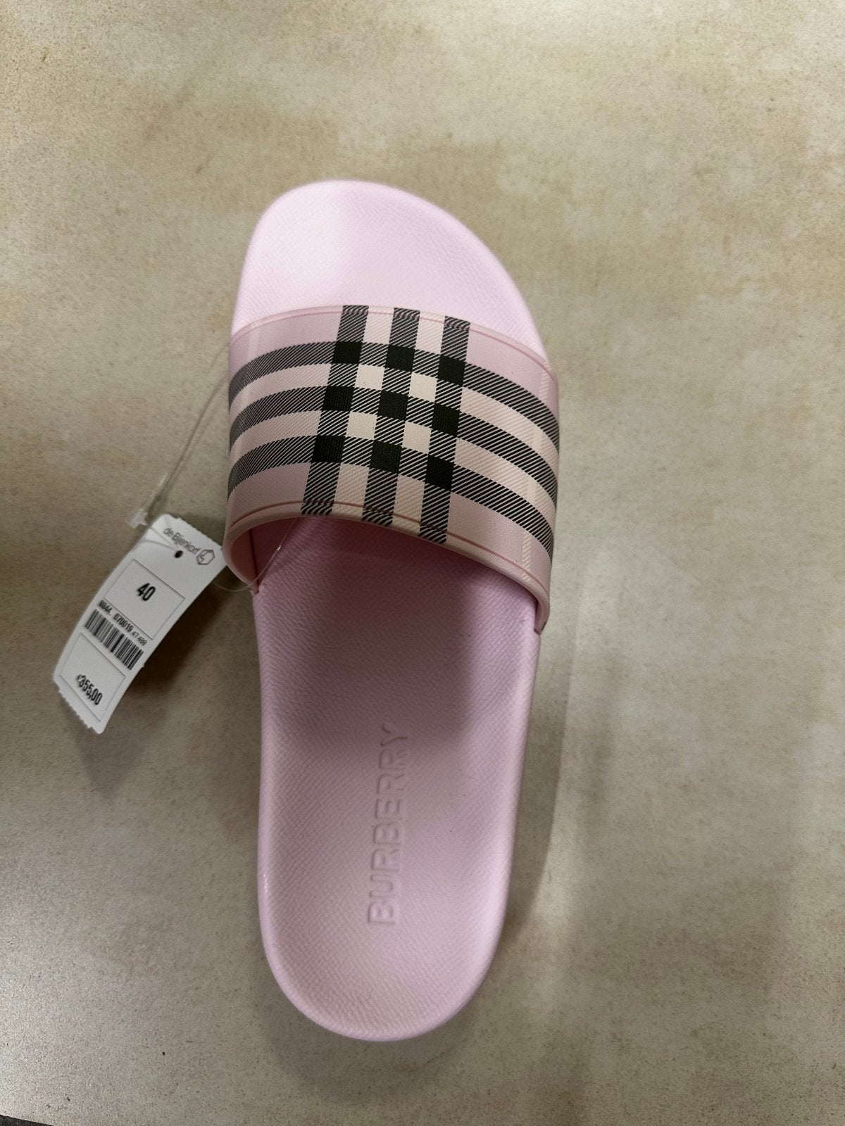 Burberry slippers roze maat 40, Slippers, Nieuw, Ophalen of Verzenden, Roze