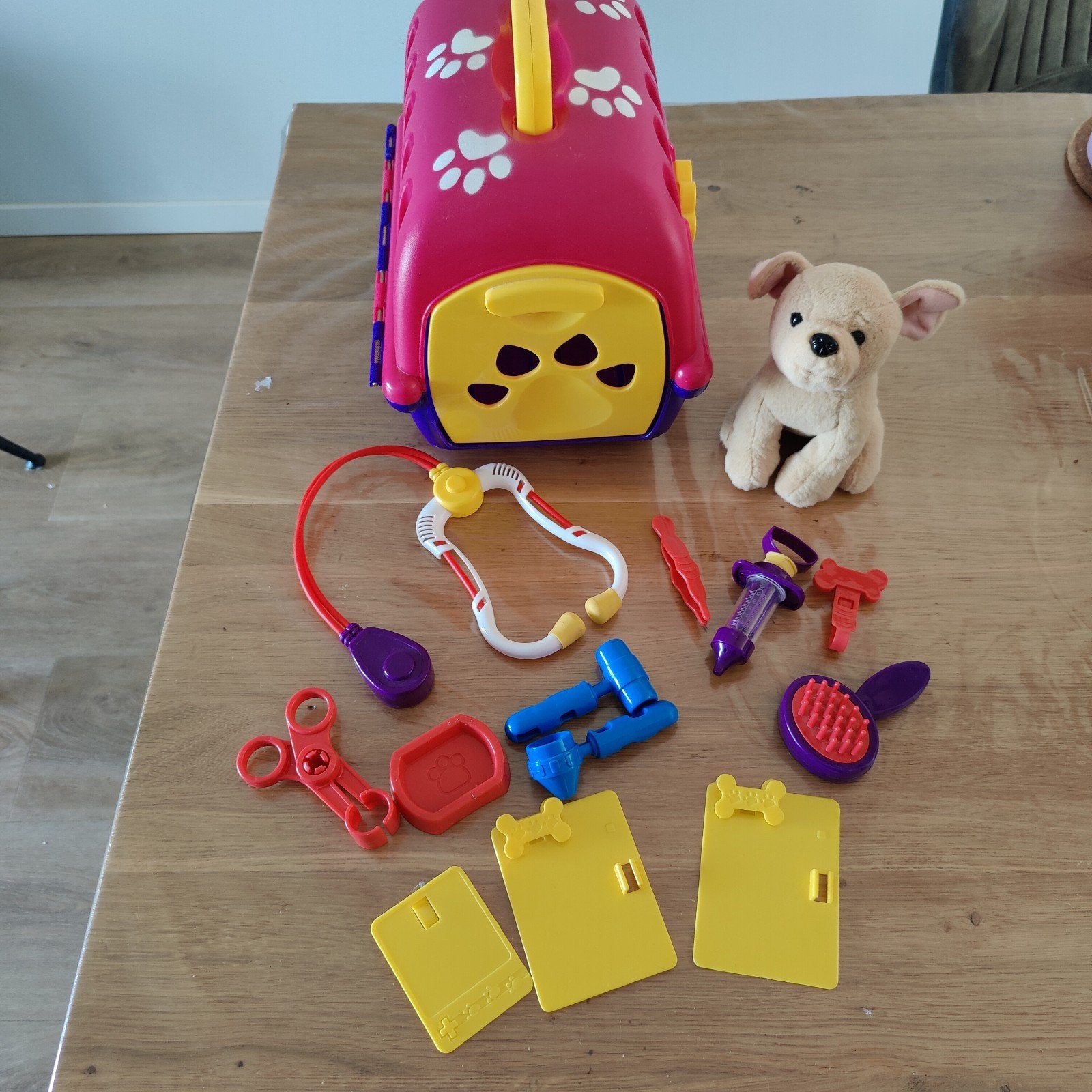 Dierenarts speelgoed set, Ophalen of Verzenden, Zo goed als nieuw, Jongen of Meisje