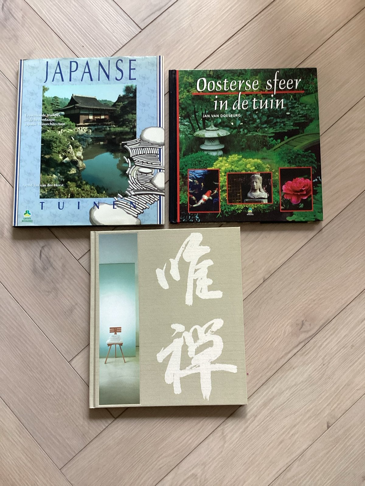 Boeken over Japanse en Oosterse Tuinen, Ophalen of Verzenden, Zo goed als nieuw, Tuinieren en Tuinplanten