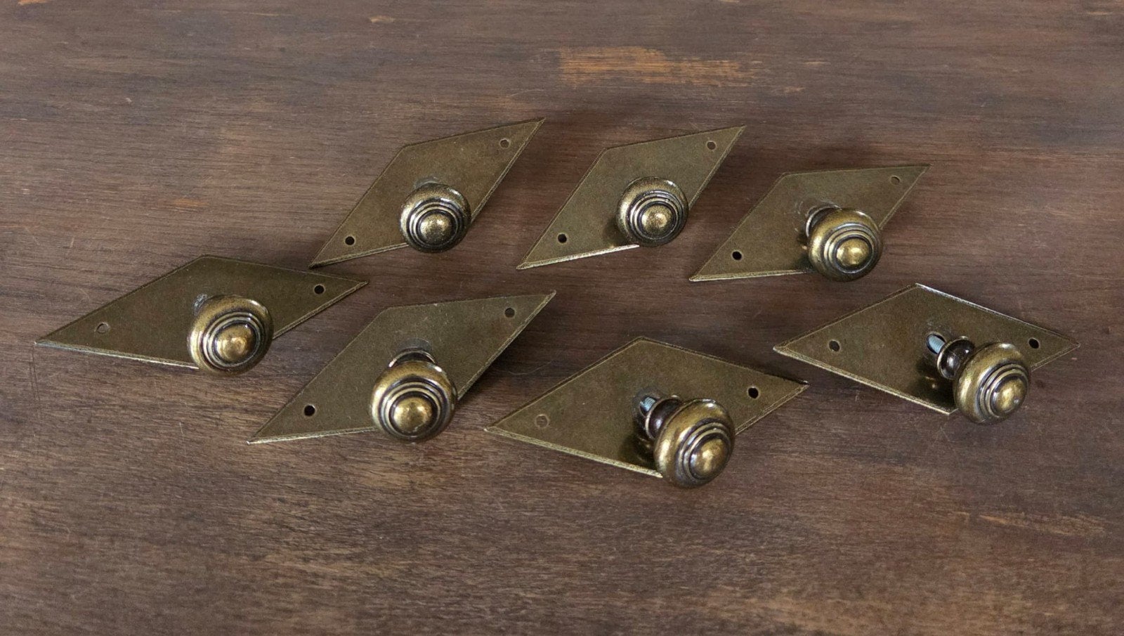 vintage kastknoppen incl rozetten, Doe-het-zelf en Verbouw, Ophalen of Verzenden, Zo goed als nieuw, Slot