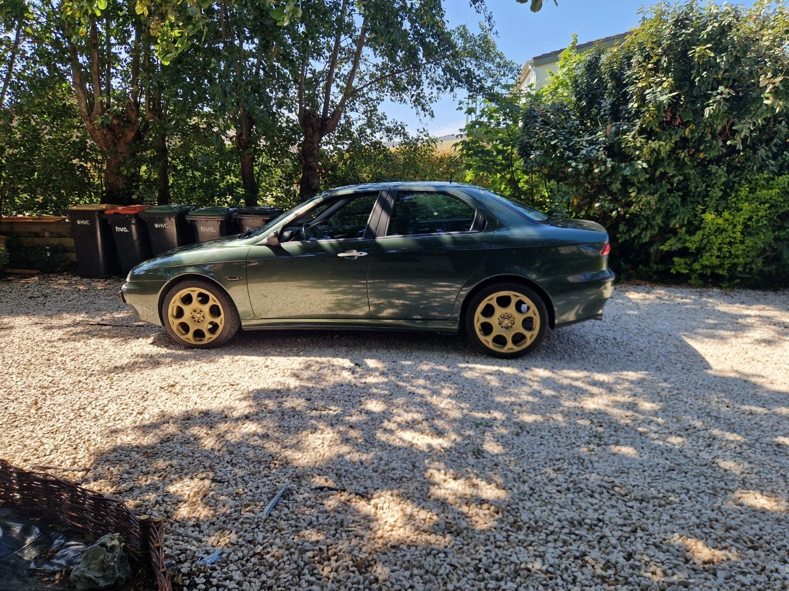 Alfa Romeo 156 2.0 Selespeed 2000 Groen, Auto's, Origineel Nederlands, 155 pk, Particulier, Sedan
