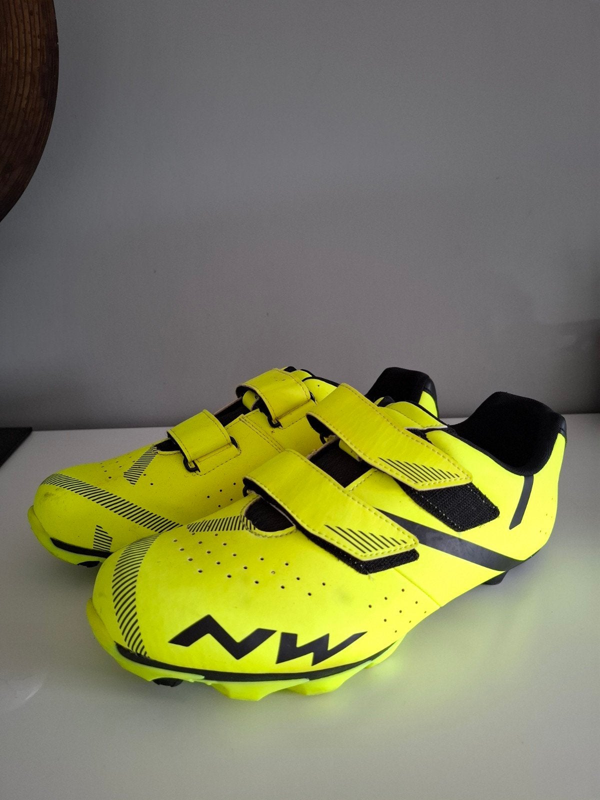 Northwave MTB schoenen fluor geel maat 46, Ophalen of Verzenden, Gebruikt, Schoenen
