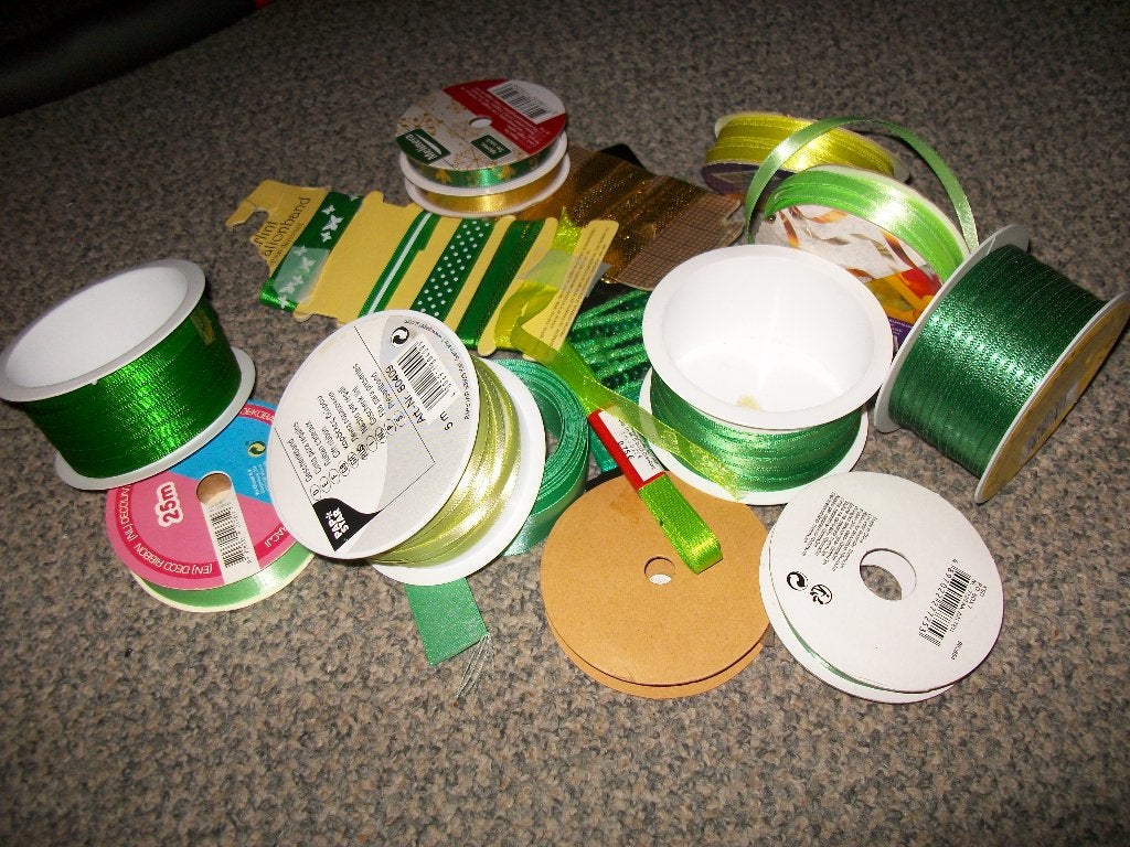 sierlint groen, Ophalen of Verzenden, Nieuw, Lint, Band of Elastiek