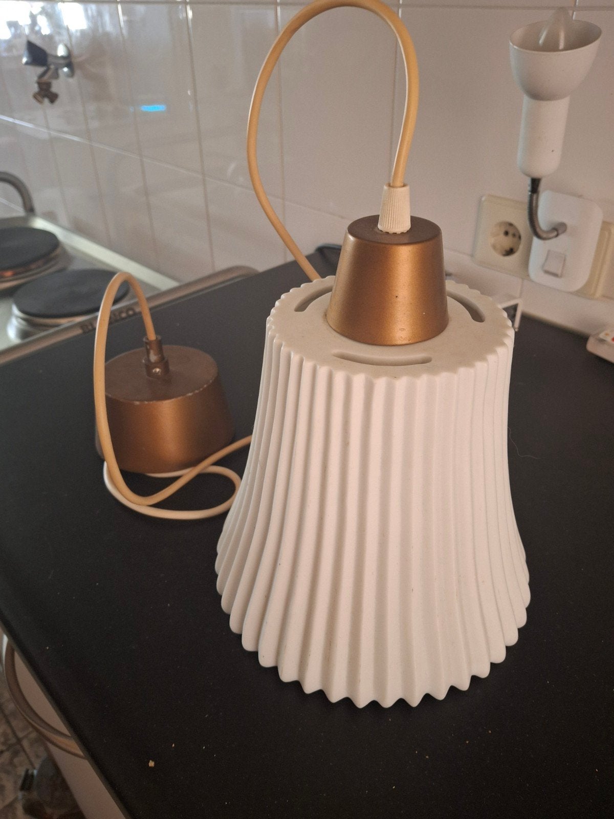 Hanglamp vintage, Huis en Inrichting, Lampen | Hanglampen, Ophalen