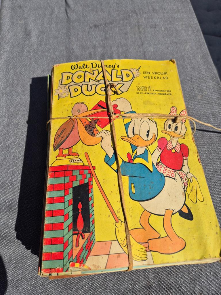Donald Duck Weekblad - Jaargang 1960, Boeken, Stripboeken, Complete serie of reeks, Walt Disney, Ophalen, Gelezen
