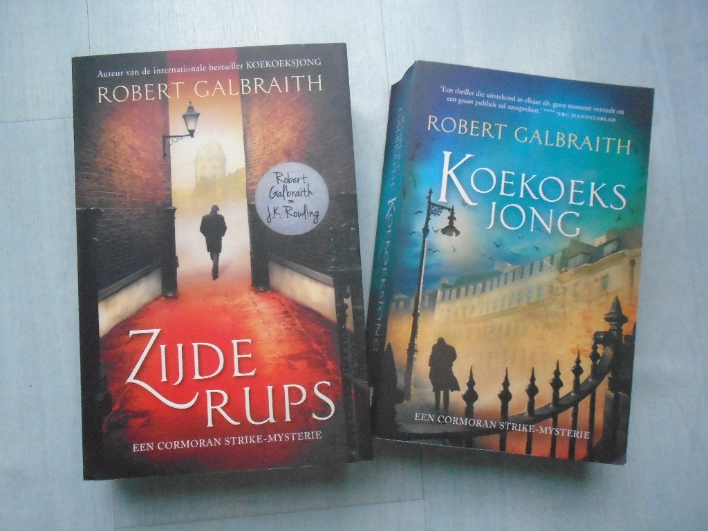 koekoeksjong &zijde rups, robert galbraith, Ophalen of Verzenden, Zo goed als nieuw, Robert Galbraith