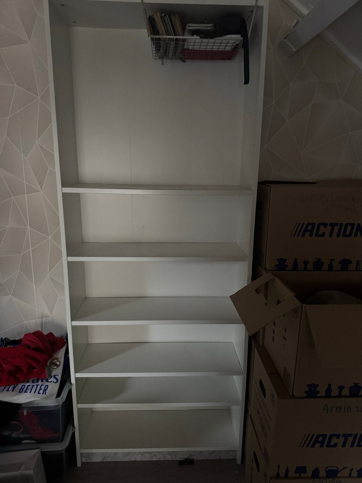 Gratis Billy boekenkast (IKEA) ophalen op zolder, Huis en Inrichting, Kasten | Boekenkasten, Ophalen, Met plank(en), Gebruikt