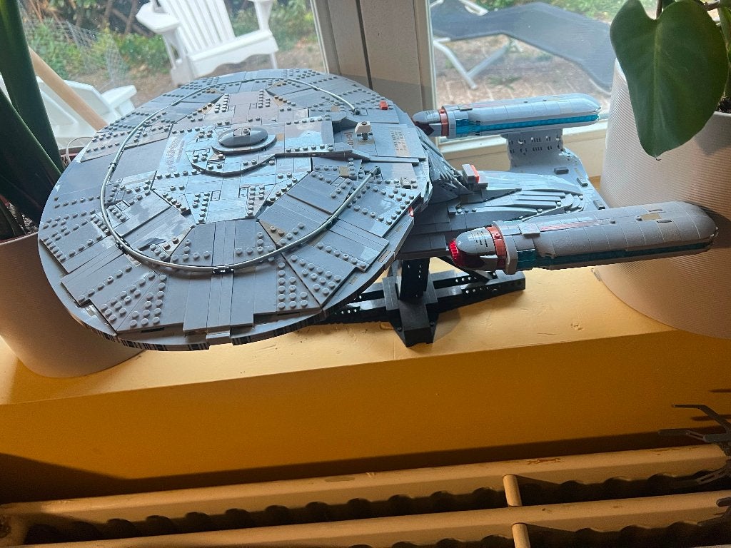 Star Trek: USS Enterprise NCC-1701-D - Adult Building Bricks, Ophalen of Verzenden, Nieuw, Compleet