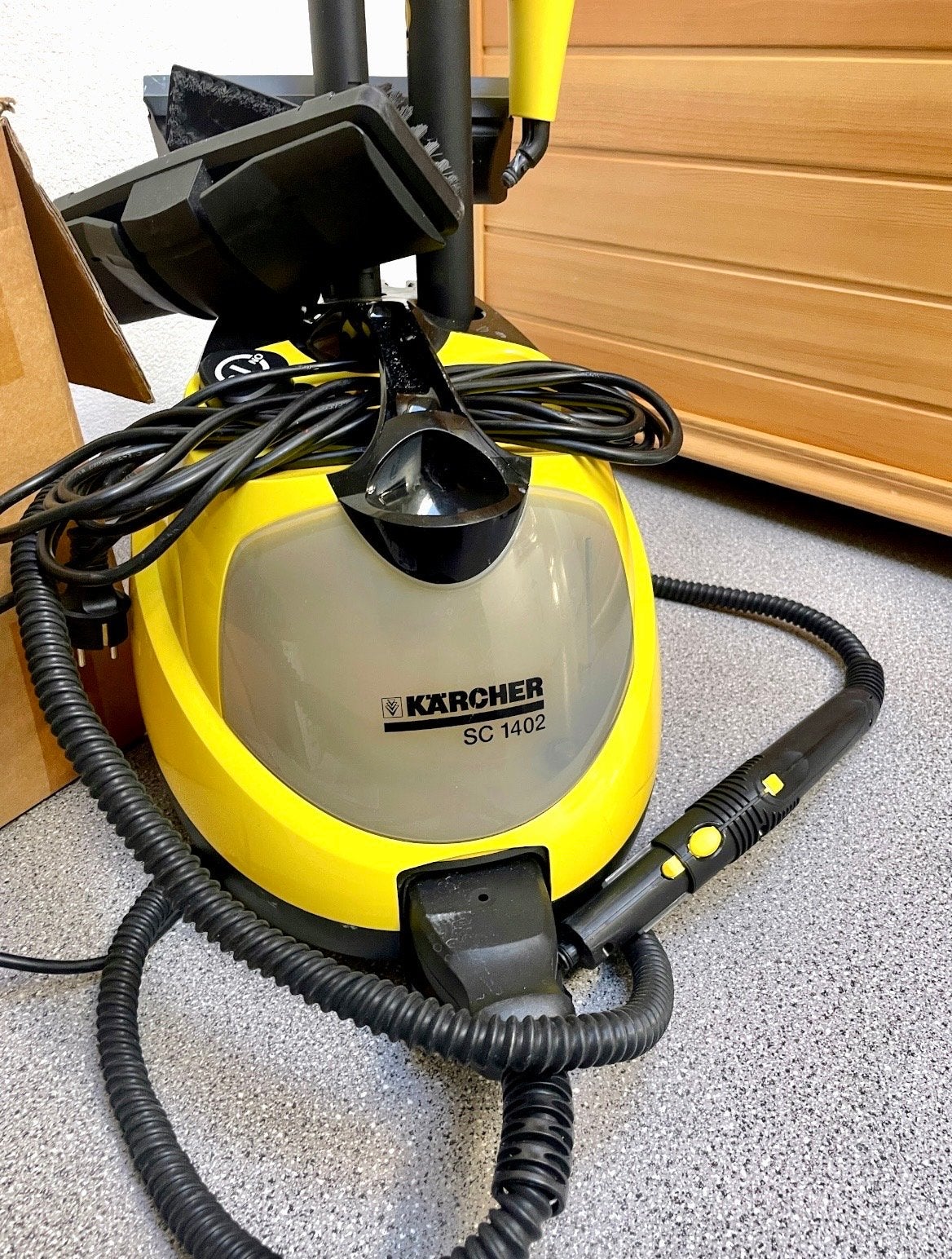 Kärcher SC 1402 Vloerreiniger met alle hulpmiddelen, Ophalen, Inclusief accessoires, Kärcher, Stoomreiniger