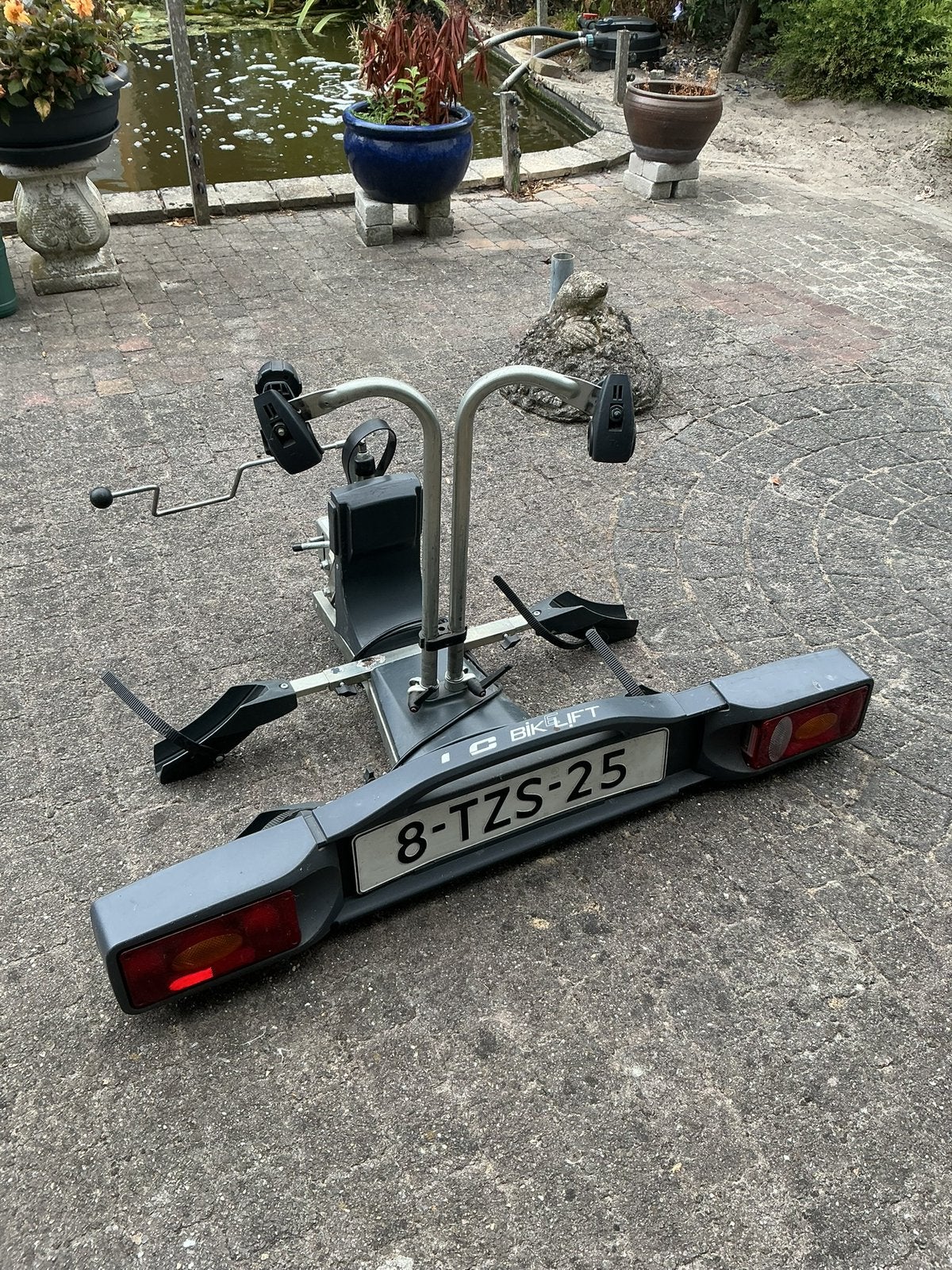 XLC bikelift, Ophalen, Gebruikt, Fietsendrager-accessoire, 2 fietsen