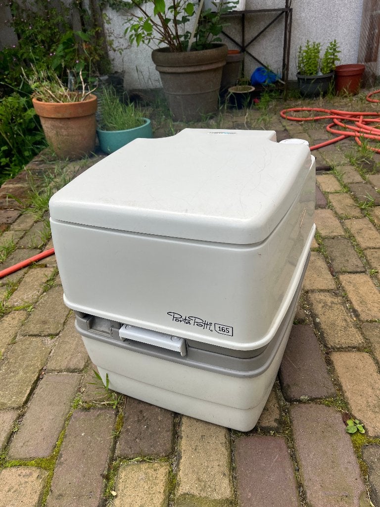 Mobiel toilet porta potti, Ophalen, Zo goed als nieuw