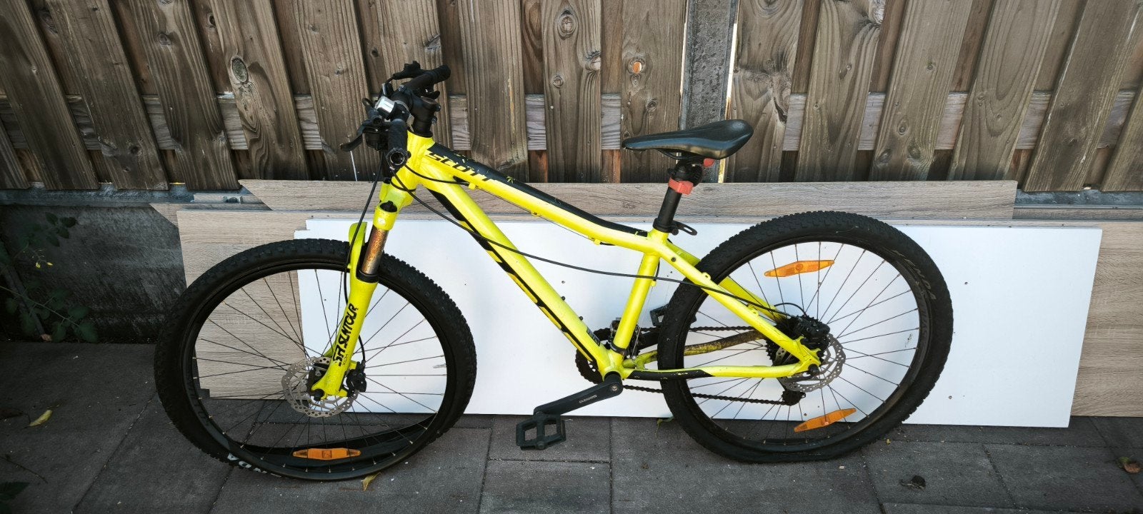 Scott Mountainbike Geel 26", Ophalen, Zo goed als nieuw, Overige merken