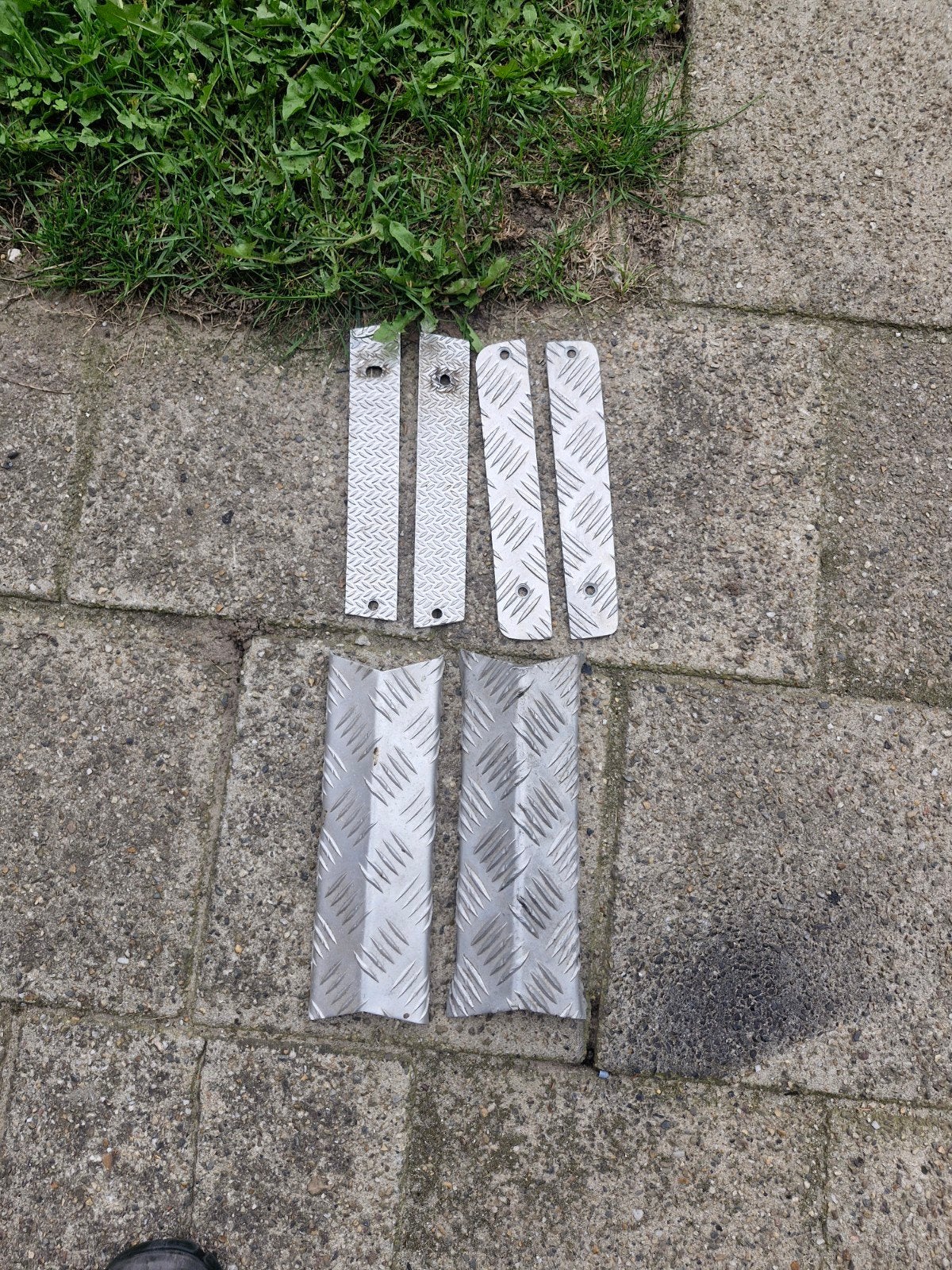 gilera citta Aluminium traanplaat, Ophalen of Verzenden, Gebruikt, Universele onderdelen, Bumper