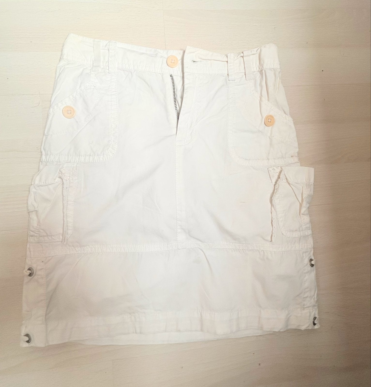 River Woods witte cargo rok - Maat 10, Ophalen of Verzenden, Gebruikt, Meisje, Jurk of Rok