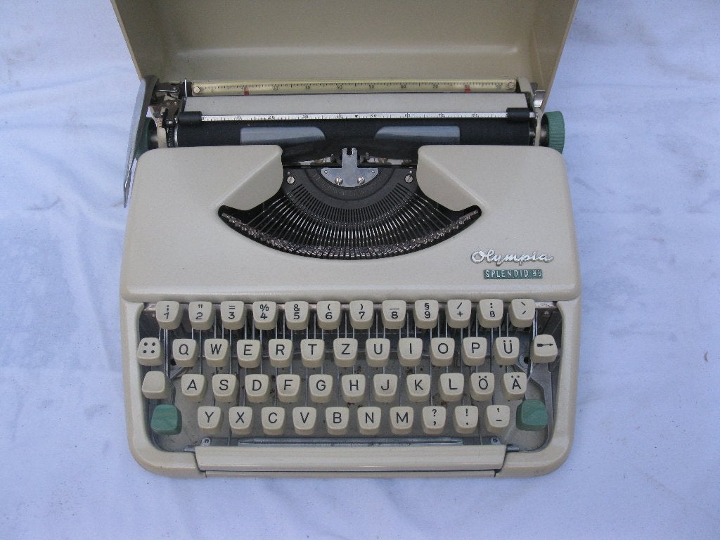 Typemachine Olympia Splendid 33, Diversen, Typemachines, Ophalen of Verzenden, Gebruikt